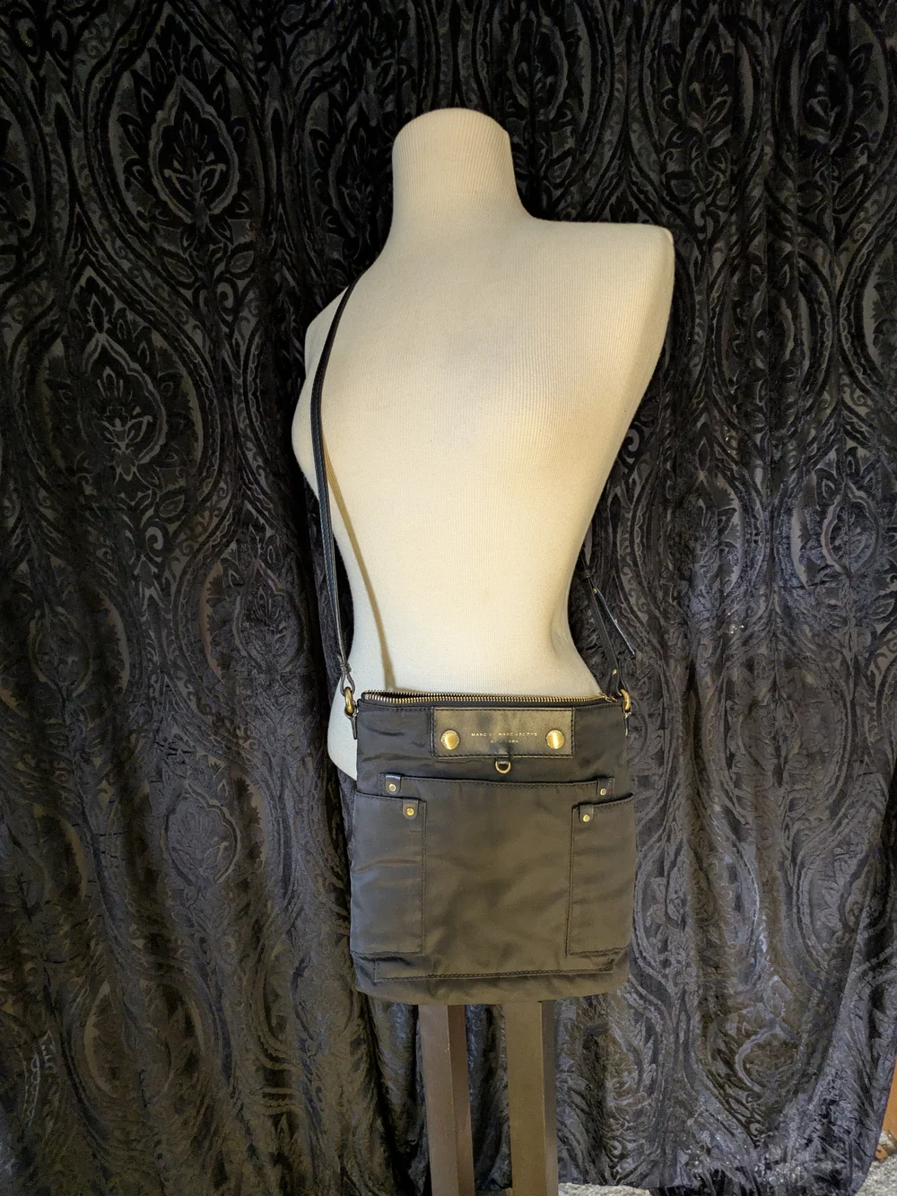 Marc by Marc Jacobs Preppy Sia Black Crossbody Bag